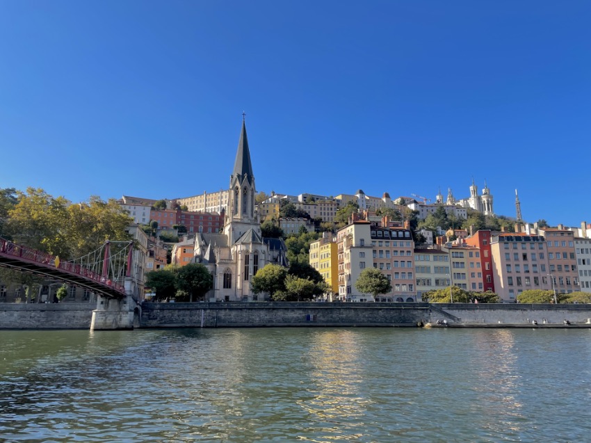 The beautiful city of Lyon